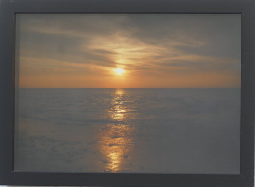Impression Fine Art "Crépuscule automnal sur la Pointe des Baleines de l'île de Ré" di Michel Thévenot, Fotografia in vendita su Singulart