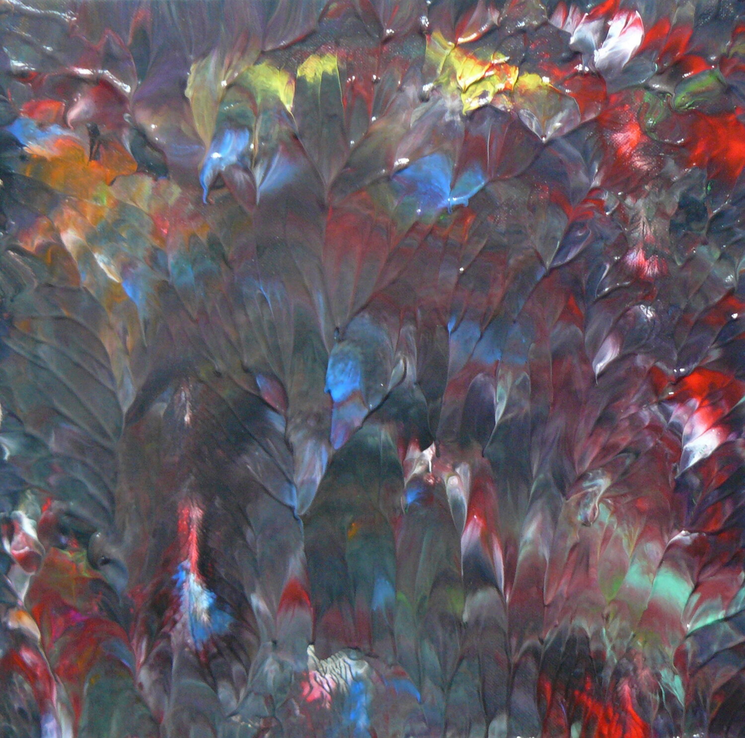 Pich's magic abstract  paint 157 Michel Thévenot