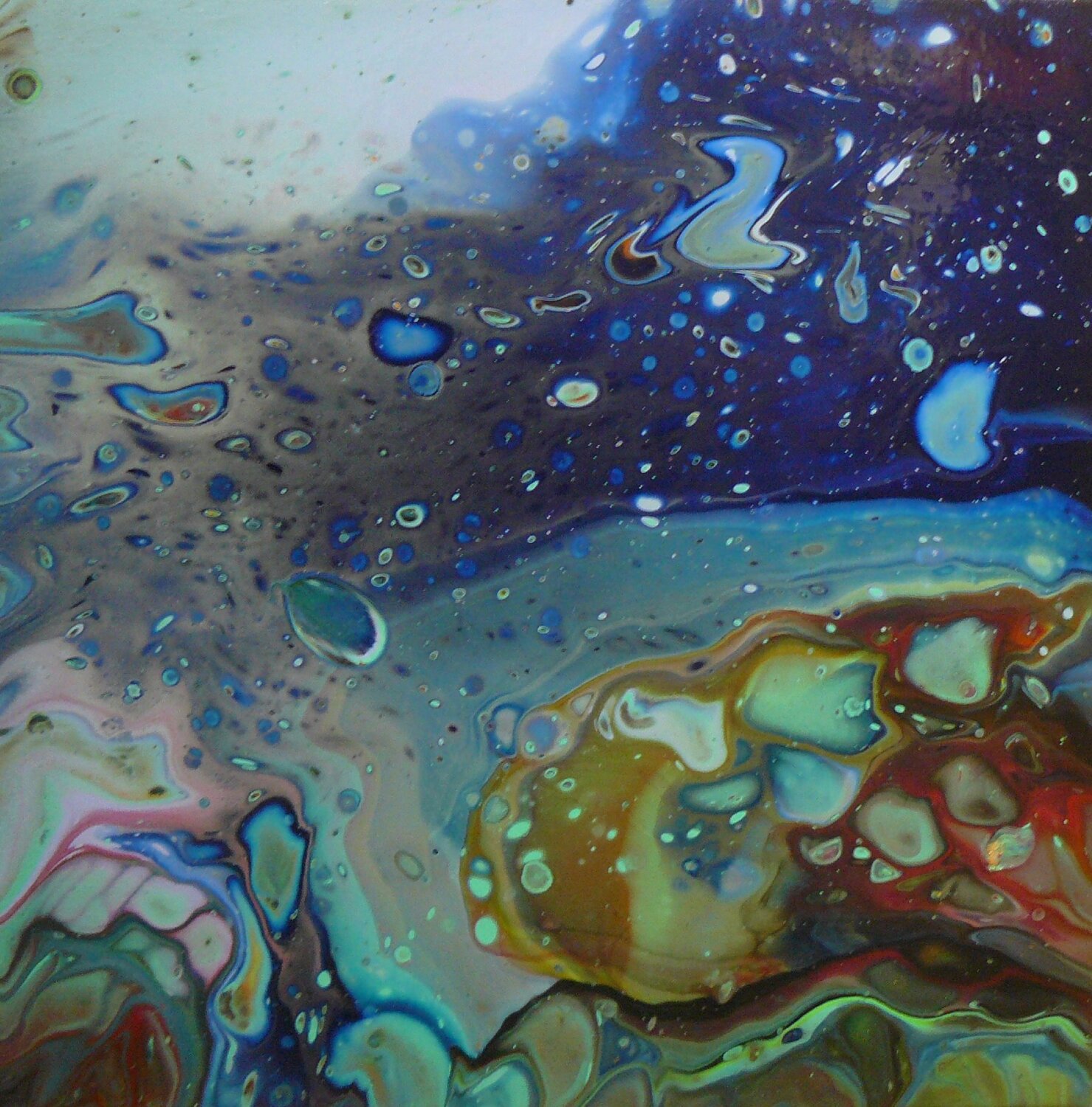 Pich's magic abstract paint 99 Michel Thévenot