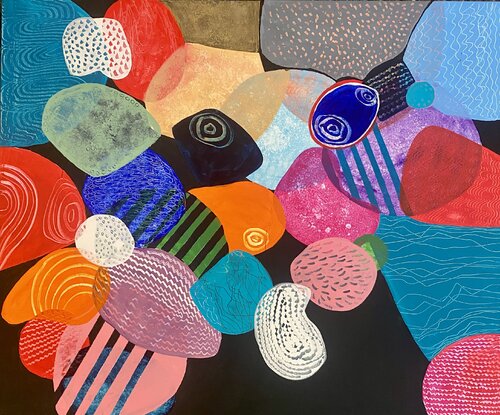 o.T. par Bärbel Ricklefs-Bahr, Peinture en vente sur Singulart