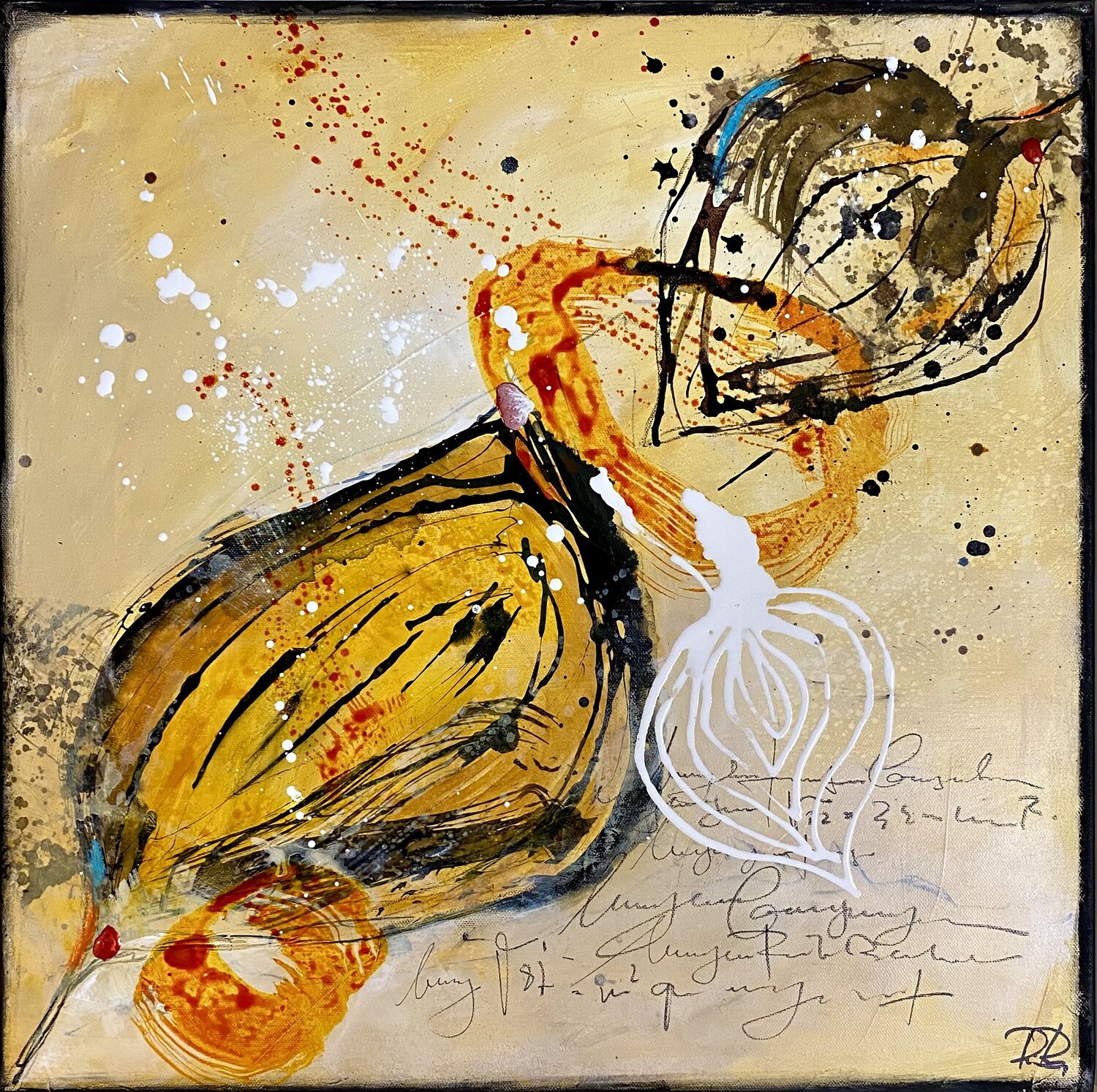 o.T. Bärbel Ricklefs-Bahr Peinture originale à vendre