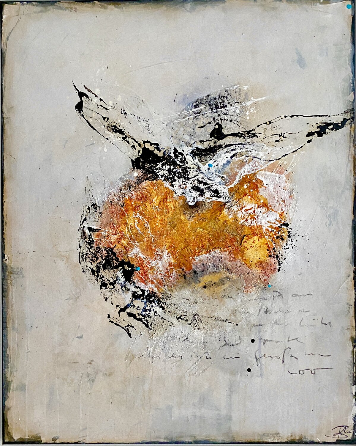 o.T. Bärbel Ricklefs-Bahr Peinture originale à vendre