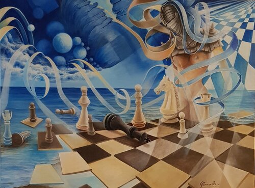" Scacco Matto " von Giovanni Tomaselli, Malerei kaufen auf Singulart