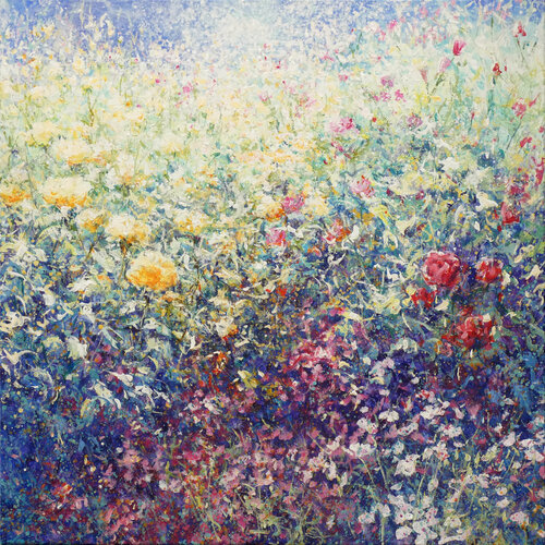Rose Garden van Mariusz Kaldowski, Schilderij te koop op Singulart