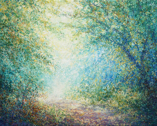 Secret Lane van Mariusz Kaldowski, Schilderij te koop op Singulart