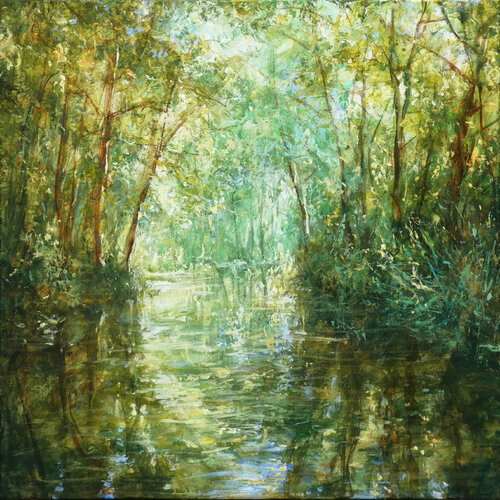 Wild River van Mariusz Kaldowski, Schilderij te koop op Singulart