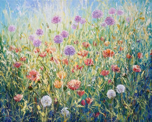 Garden in May van Mariusz Kaldowski, Schilderij te koop op Singulart
