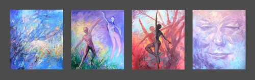 Piazzolla Four Seasons van Mariusz Kaldowski, Schilderij te koop op Singulart