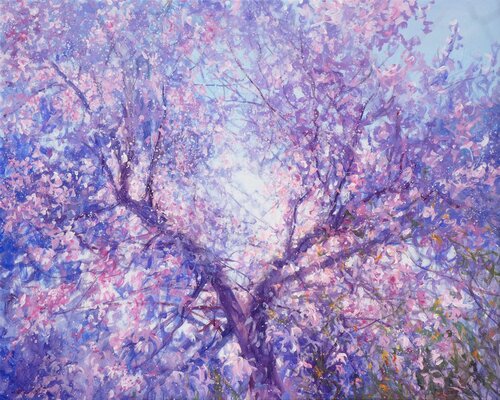 Blush Canopy van Mariusz Kaldowski, Schilderij te koop op Singulart