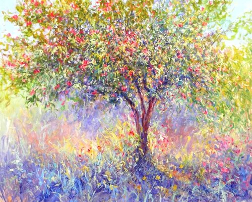 Radiance of Camelia van Mariusz Kaldowski, Schilderij te koop op Singulart