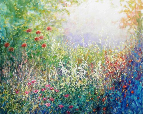 In Full Bloom di Mariusz Kaldowski, Pittura in vendita su Singulart