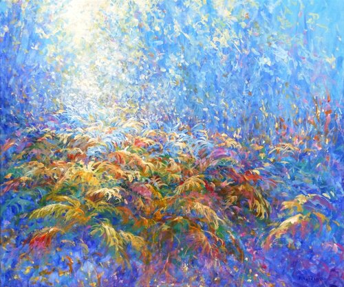 Forest Wave von Mariusz Kaldowski, Malerei kaufen auf Singulart