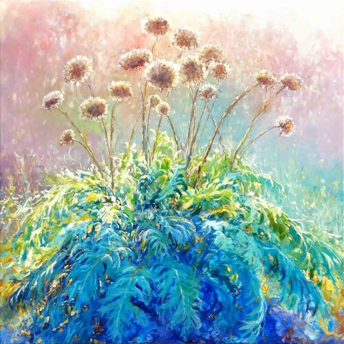 Garden Whispers van Mariusz Kaldowski, Schilderij te koop op Singulart