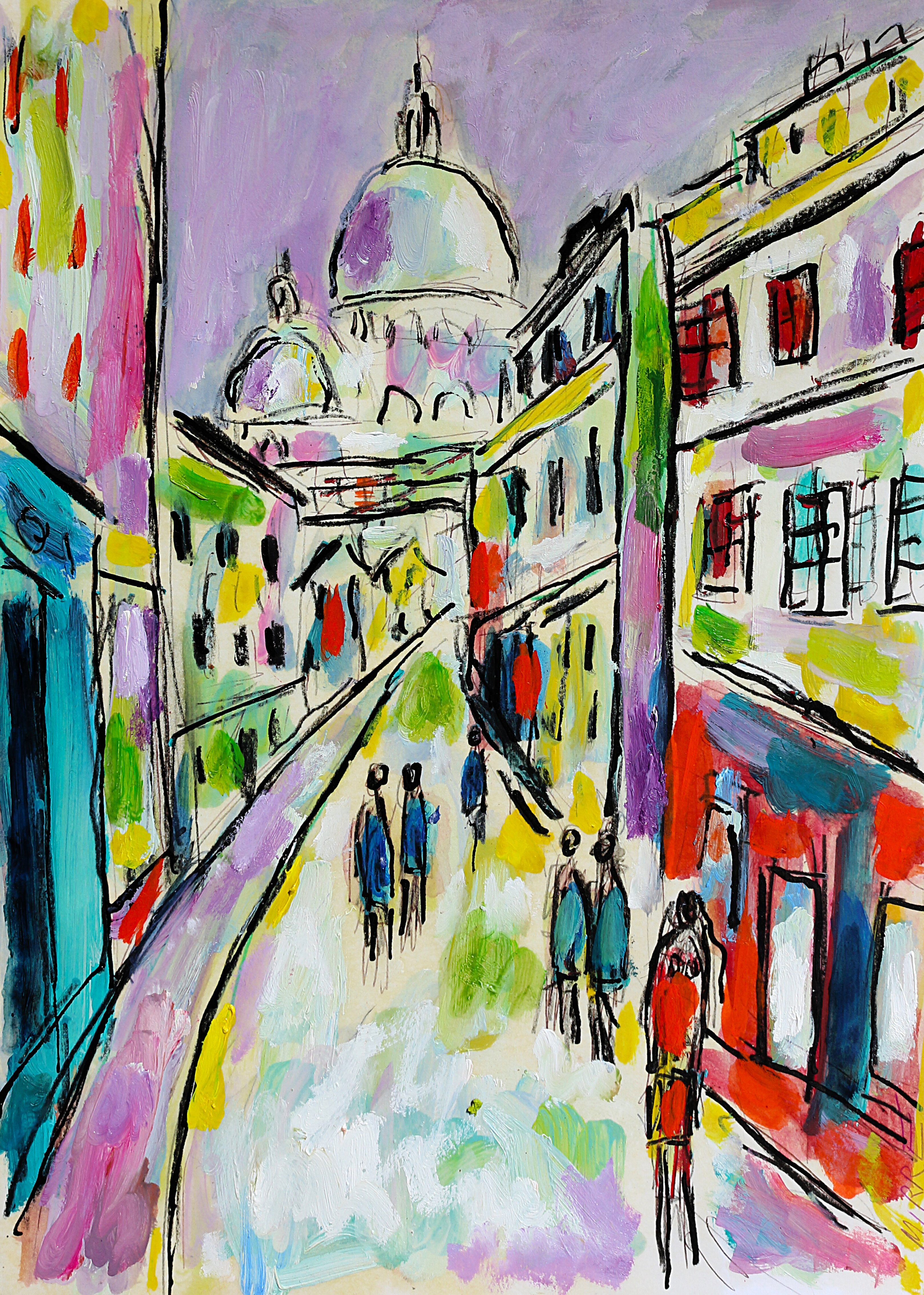 Thema utrillo Gemälde