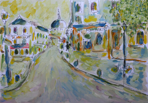 Café Montmartre Jean Mirre