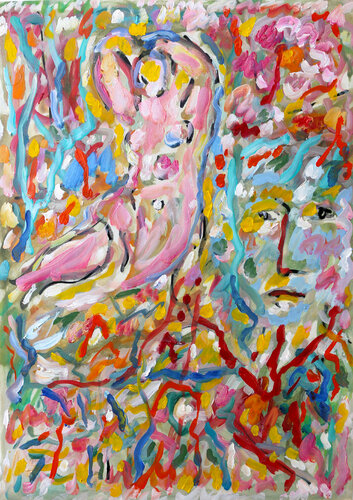 exDame à la Licorne par Jean Mirre, Œuvre sur papier en vente sur Singulart