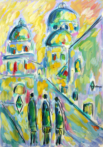 Donzelles by Jean Mirre, Work on Paper for Sale on Singulart