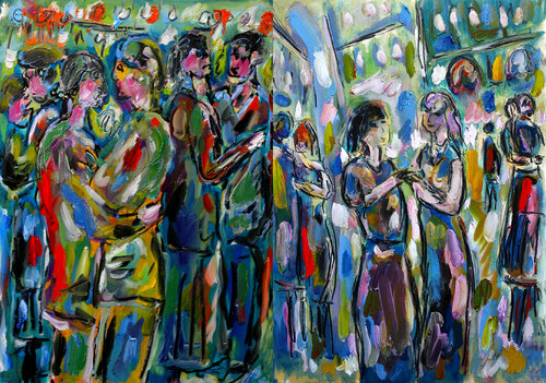 What a night von Jean Mirre, Werk auf Papier kaufen auf Singulart