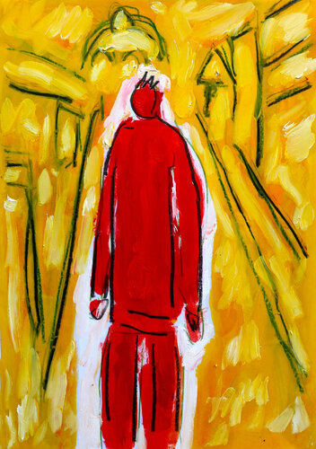 Homme et ville by Jean Mirre, Work on Paper for Sale on Singulart