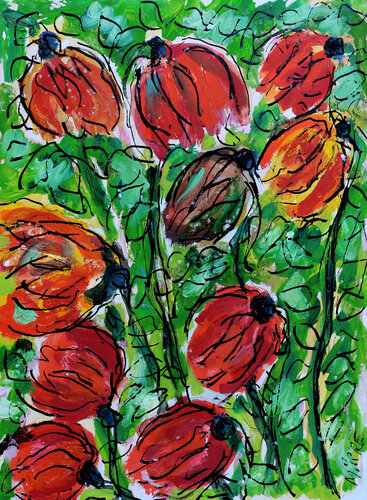 Repos by Jean Mirre, Painting for Sale on Singulart