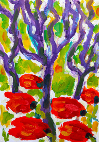 Début du printemps von Jean Mirre, Werk auf Papier kaufen auf Singulart