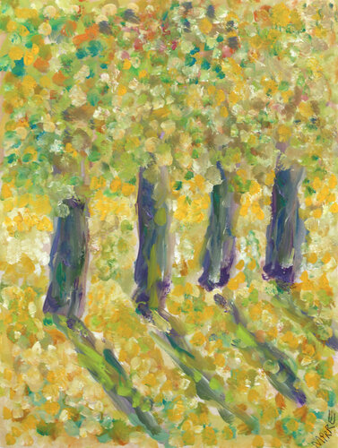 Lueur by Jean Mirre, Painting for Sale on Singulart