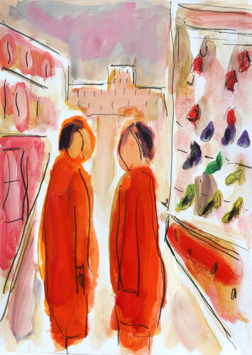 Shop par Jean Mirre, Œuvre sur papier en vente sur Singulart