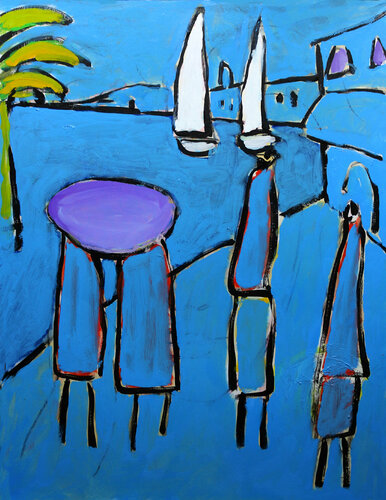 Ombrelle by Jean Mirre, Work on Paper for Sale on Singulart