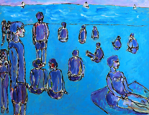 Tous à la plage Jean Mirre