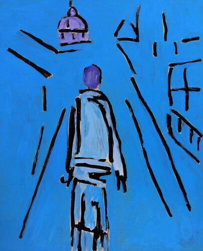 L'étranger by Jean Mirre, Work on Paper for Sale on Singulart