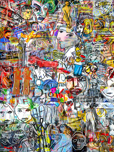 BAROC'ART by Jean Mirre, Digital for Sale on Singulart