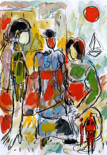 Truce von Jean Mirre, Werk auf Papier kaufen auf Singulart