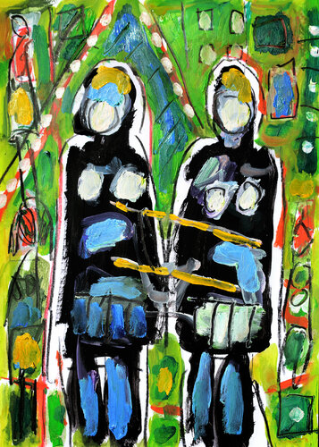 Boarding School von Jean Mirre, Werk auf Papier kaufen auf Singulart