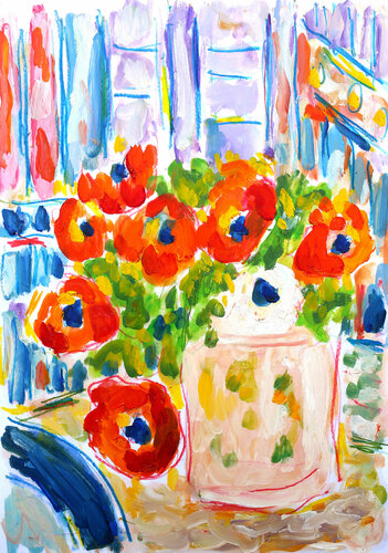 French Love de Jean Mirre, Obra en papel a la venta en Singulart