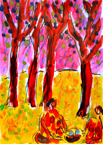 BBQ von Jean Mirre, Werk auf Papier kaufen auf Singulart