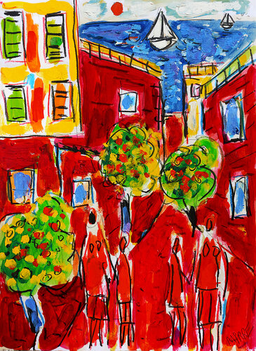 Menton de Jean Mirre, Pintura a la venta en Singulart