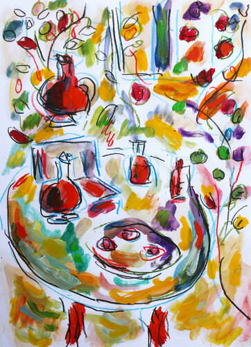 Séjour di Jean Mirre, Opera su carta in vendita su Singulart