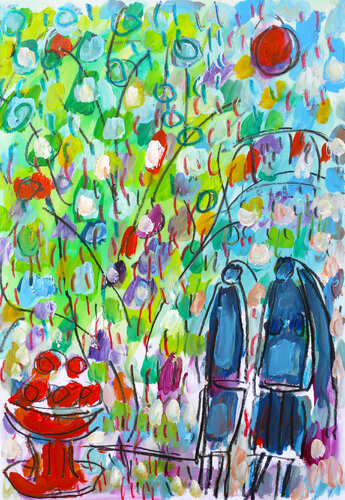 Fête de la Musique von Jean Mirre, Werk auf Papier kaufen auf Singulart