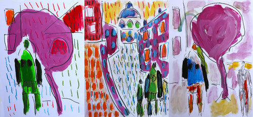 Triptyque Mode et Rue Jean Mirre