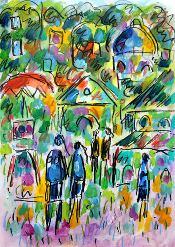 Lutèce von Jean Mirre, Werk auf Papier kaufen auf Singulart