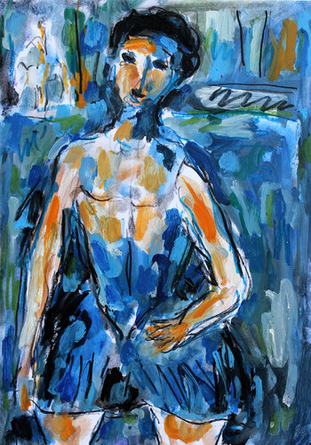 L'écuyère d'après Georges Rouault by Jean Mirre, Work on Paper for Sale on Singulart