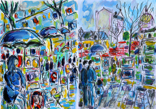 Les peintres du Tertre Jean Mirre