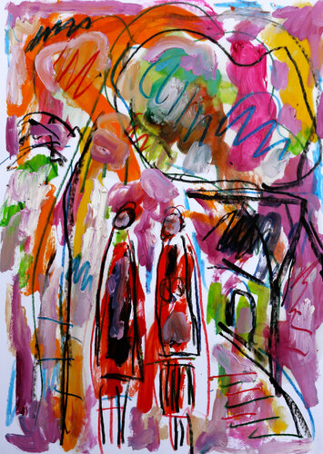 Stormy weather by Jean Mirre, Work on Paper for Sale on Singulart