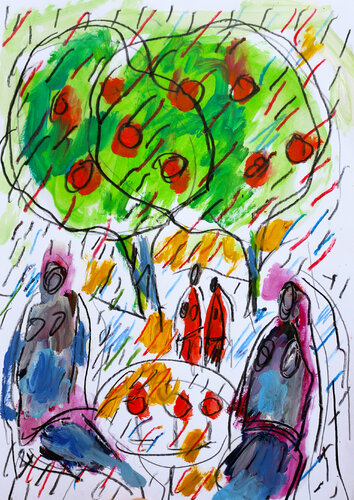 Have a drink par Jean Mirre, Œuvre sur papier en vente sur Singulart