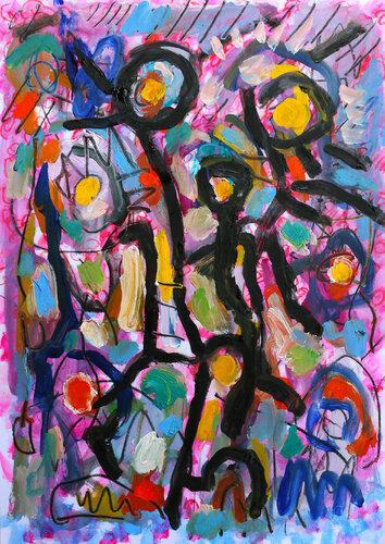 exDestination van Jean Mirre, Werk op papier te koop op Singulart