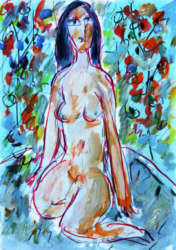 Belle de jour van Jean Mirre, Werk op papier te koop op Singulart