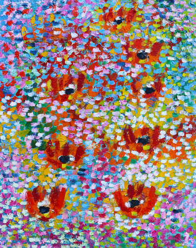 Allégresse by Jean Mirre, Painting for Sale on Singulart