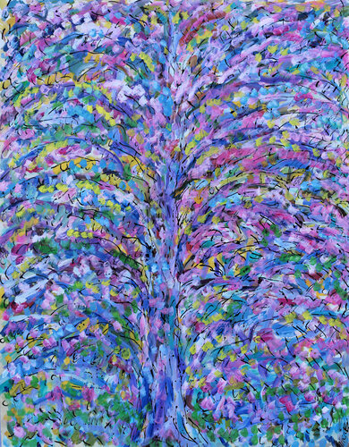 Tropical tree van Jean Mirre, Werk op papier te koop op Singulart