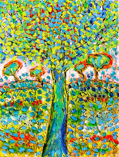 Chanson d'automne par Jean Mirre, Peinture en vente sur Singulart