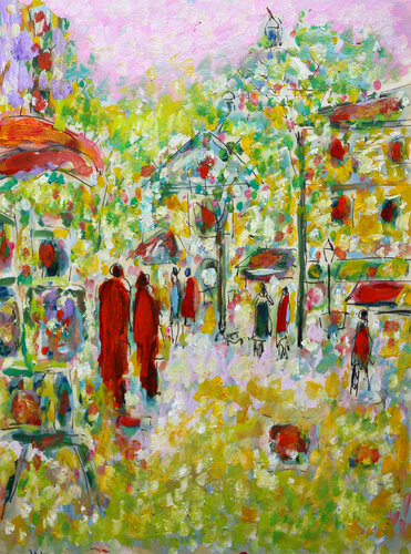 Peindre Paris by Jean Mirre, Work on Paper for Sale on Singulart